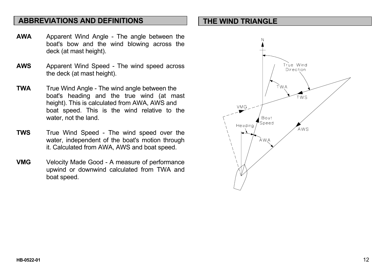 B&G Network Tack User Manual | Page 12 / 12