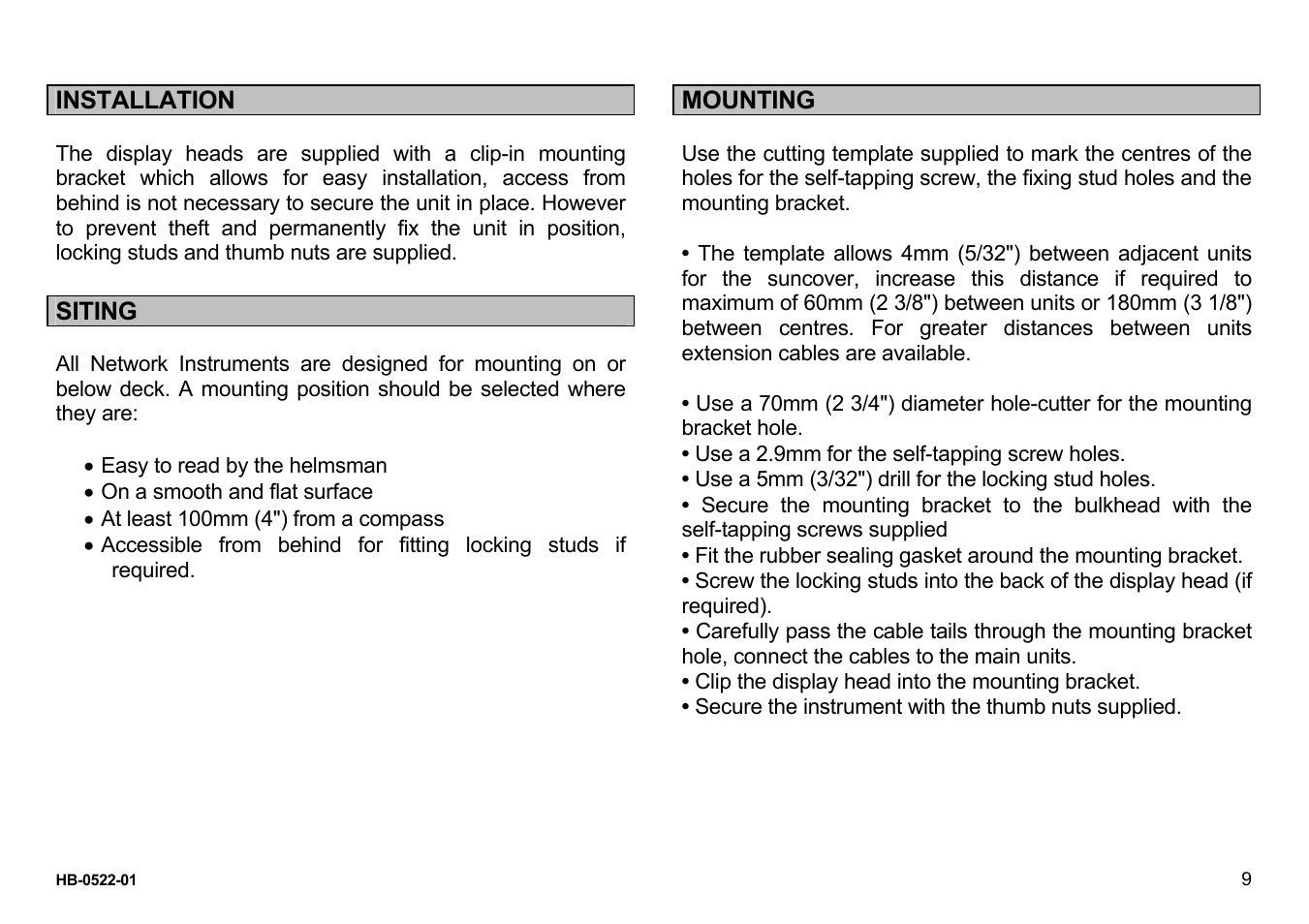 B&G Network Tack User Manual | Page 9 / 12
