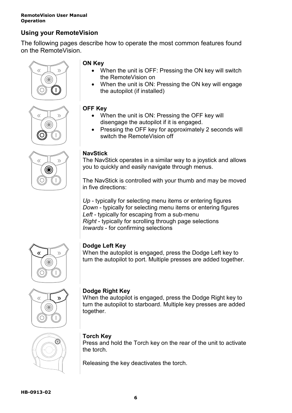 B&G RemoteVision User Manual | Page 10 / 32