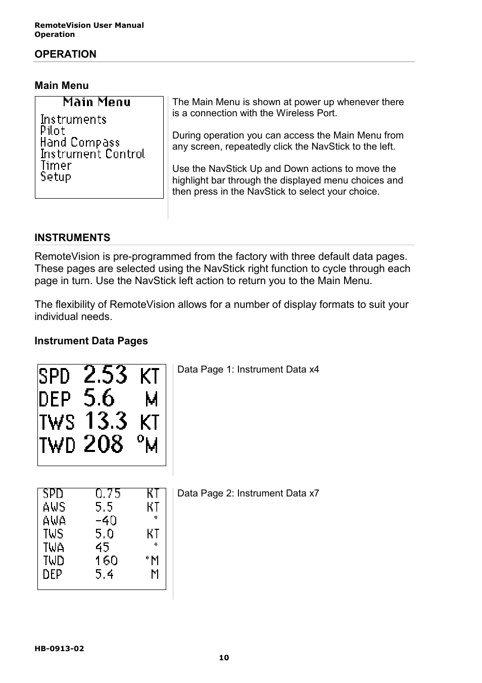 B&G RemoteVision User Manual | Page 14 / 32