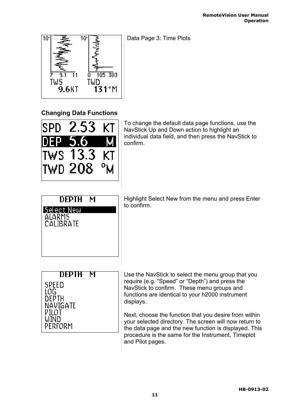 B&G RemoteVision User Manual | Page 15 / 32