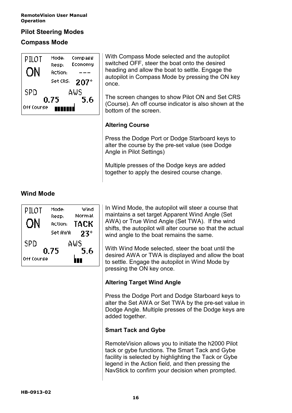 B&G RemoteVision User Manual | Page 20 / 32