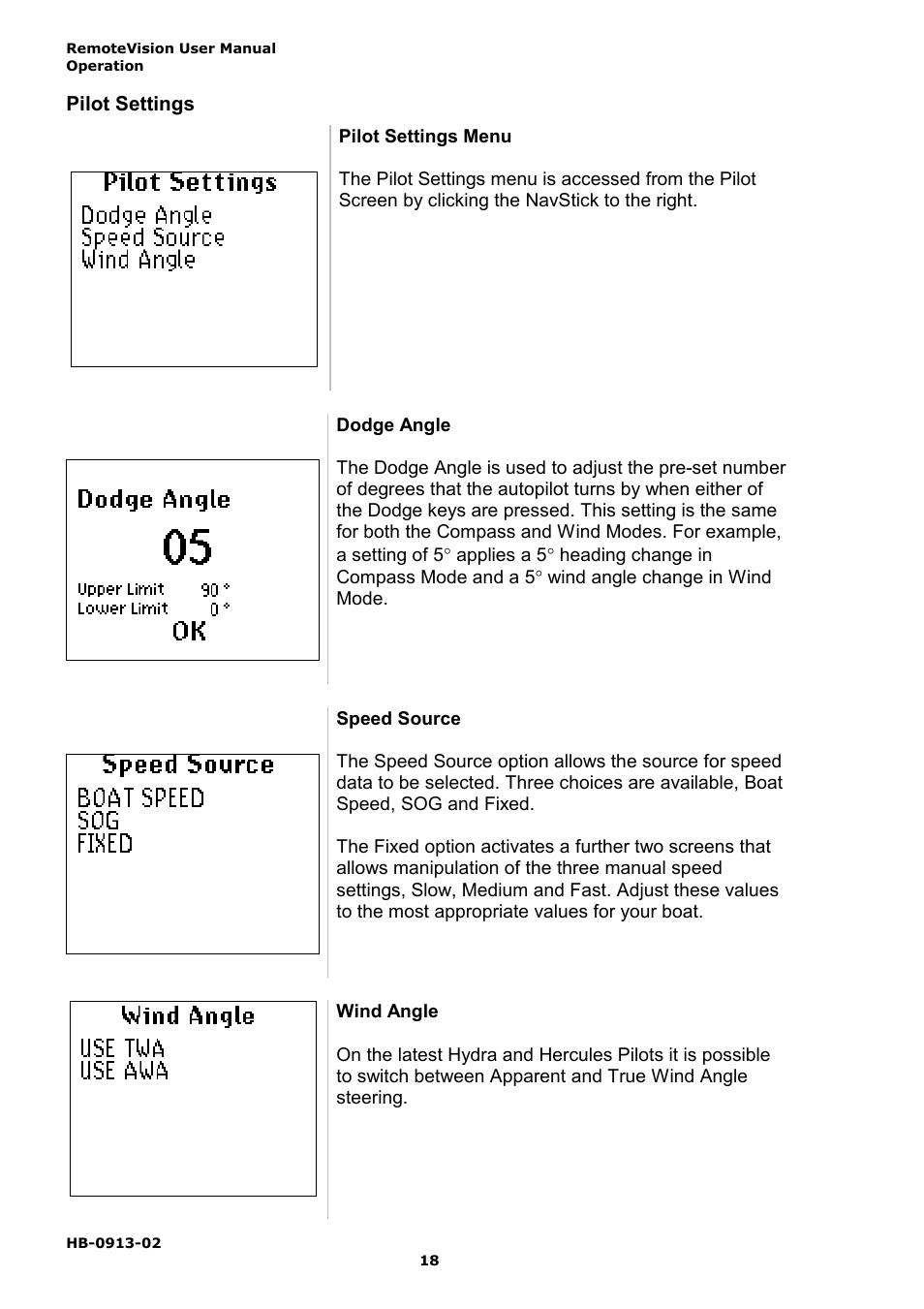 B&G RemoteVision User Manual | Page 22 / 32