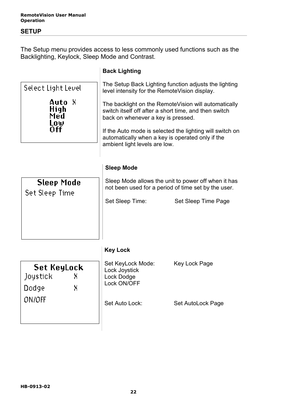B&G RemoteVision User Manual | Page 26 / 32