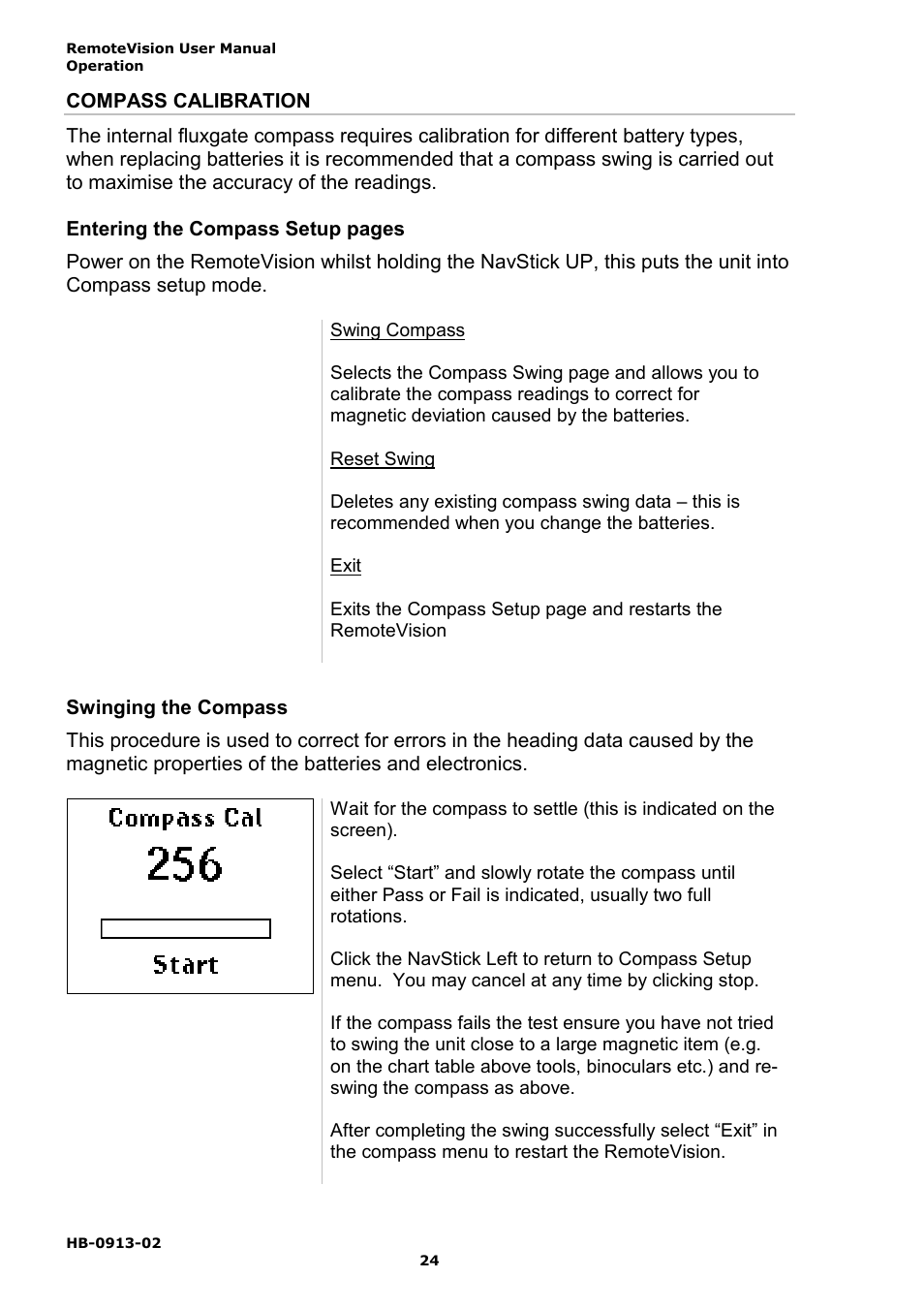 B&G RemoteVision User Manual | Page 28 / 32