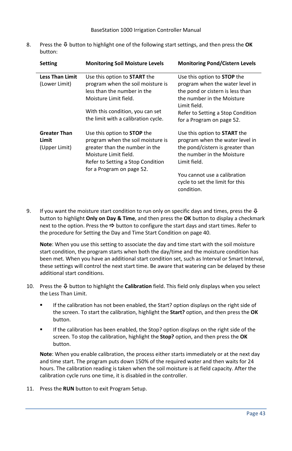 Baseline Systems BaseStation 1000 User Manual | Page 49 / 122