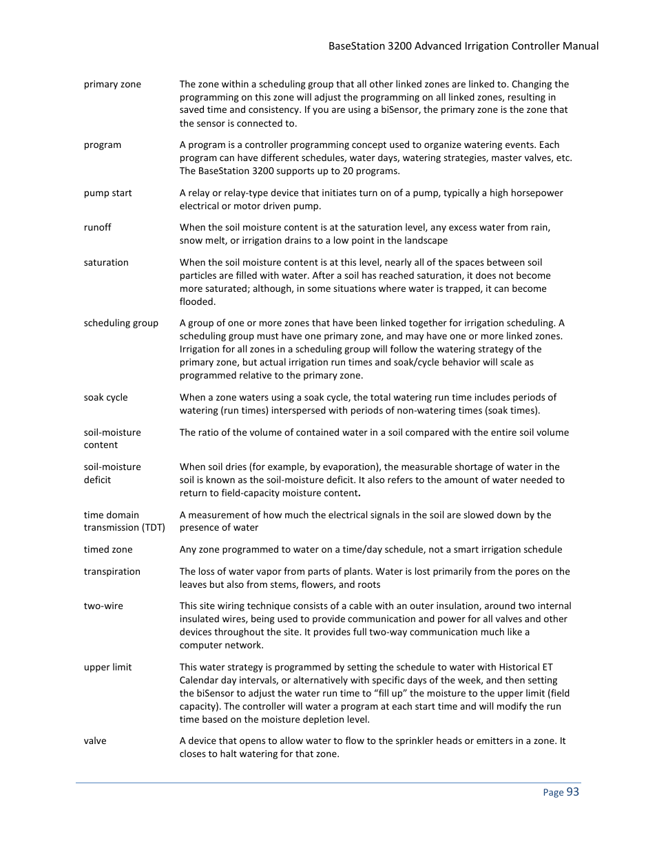 Baseline Systems BaseStation 3200 User Manual | Page 101 / 102