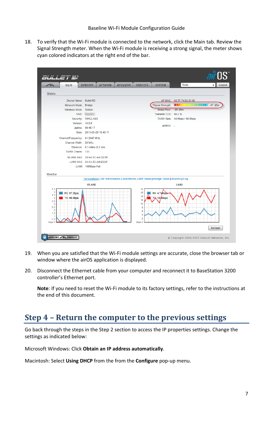 Baseline Systems BaseStation 3200 User Manual | Page 9 / 12