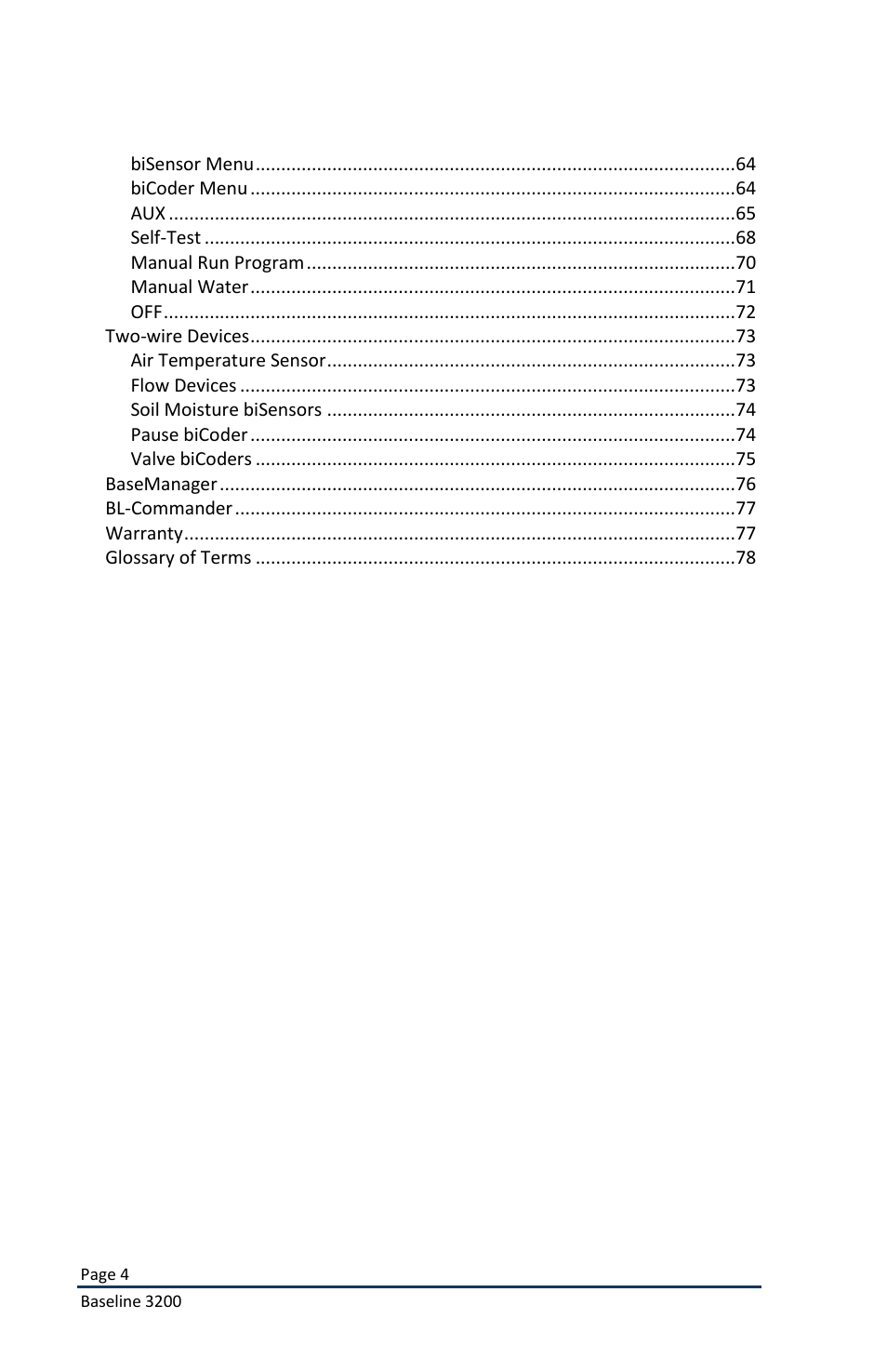 Baseline Systems BaseStation 3200 User Manual | Page 6 / 82