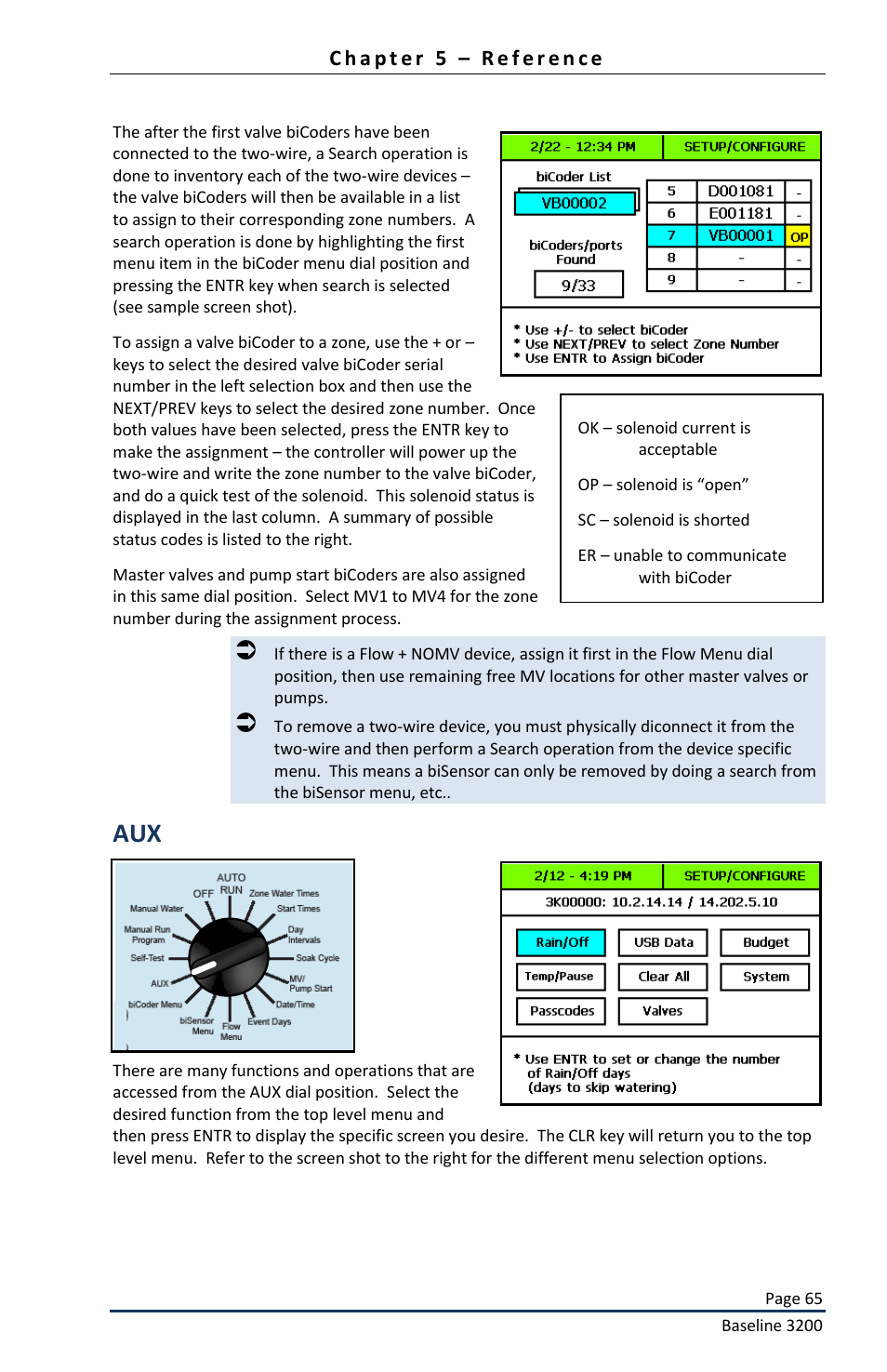 Baseline Systems BaseStation 3200 User Manual | Page 67 / 82