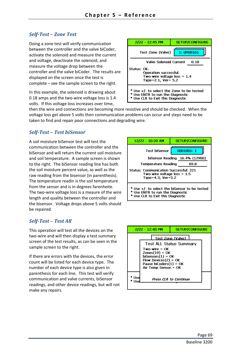 Baseline Systems BaseStation 3200 User Manual | Page 71 / 82