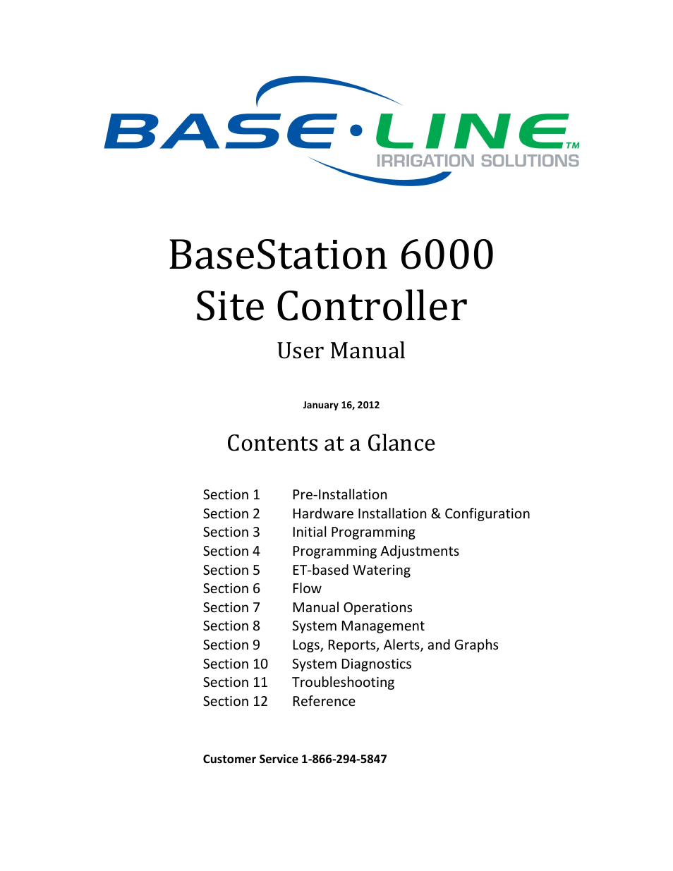 Baseline Systems BaseStation 6000 User Manual | 131 pages