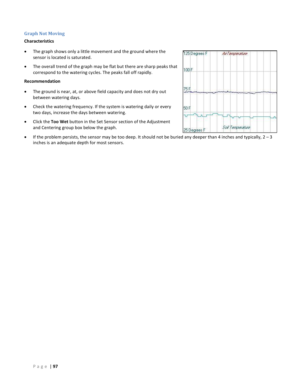 Graph not moving | Baseline Systems BaseStation 6000 User Manual | Page 105 / 131