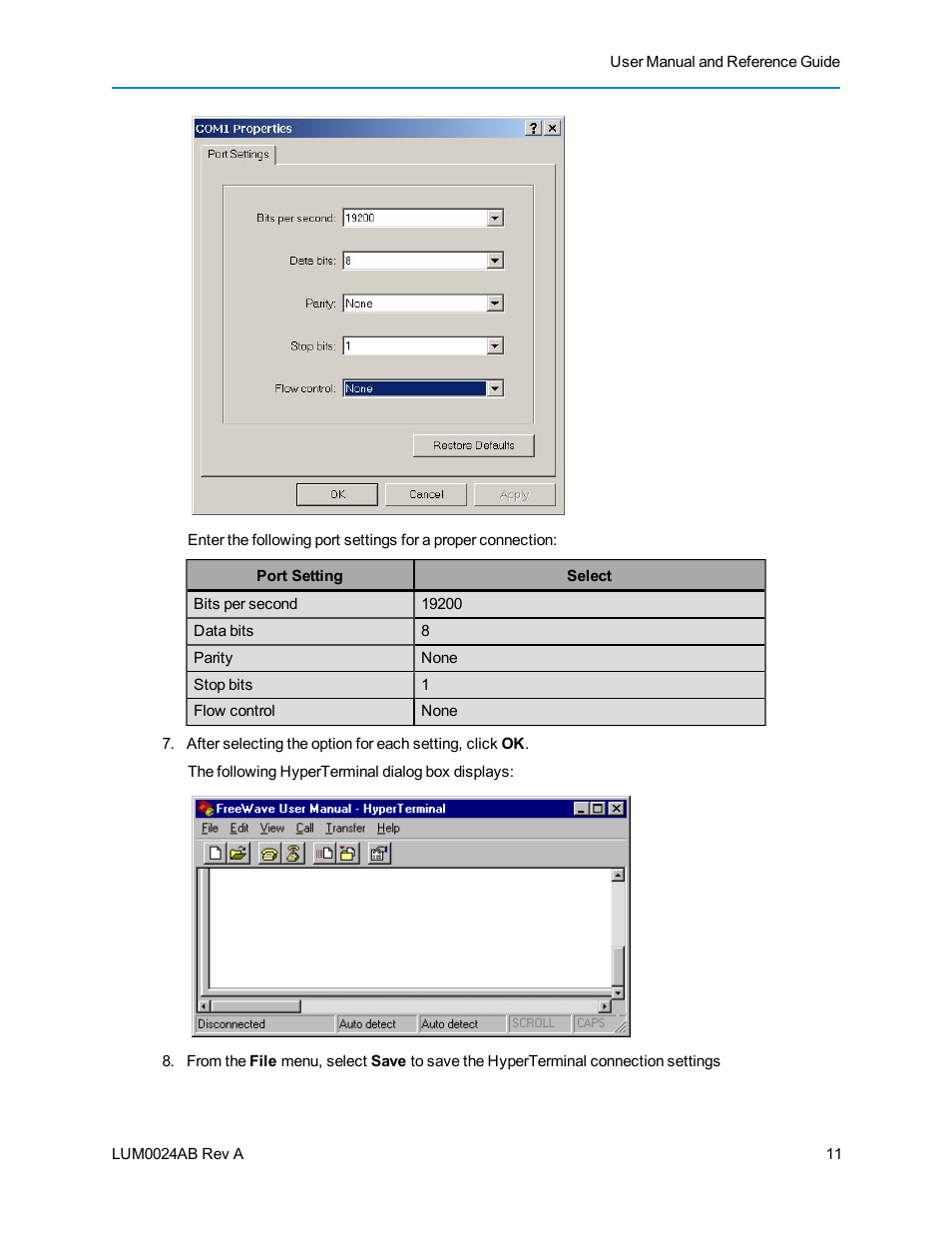 Baseline Systems FreeWave Ethernet Radio User Manual | Page 27 / 160
