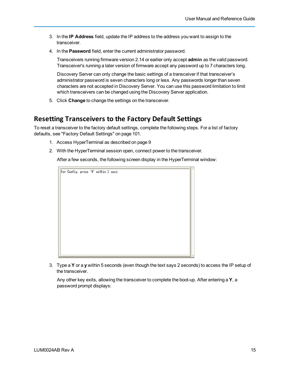 Baseline Systems FreeWave Ethernet Radio User Manual | Page 31 / 160