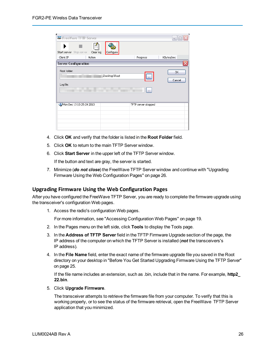 Baseline Systems FreeWave Ethernet Radio User Manual | Page 42 / 160