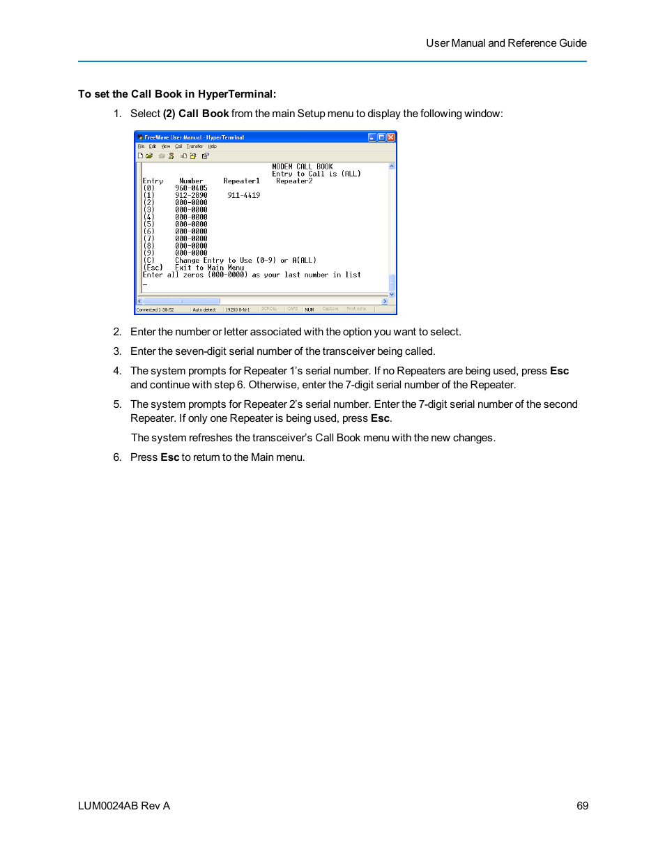 Baseline Systems FreeWave Ethernet Radio User Manual | Page 85 / 160