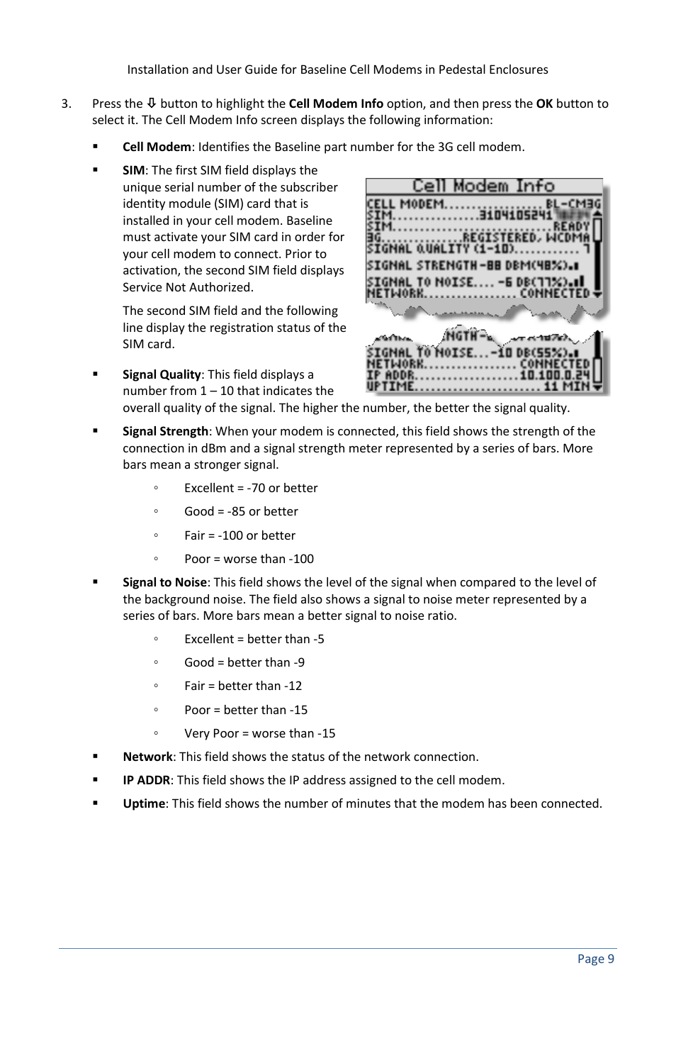 Baseline Systems BaseStation 3200 in Pedestal User Manual | Page 13 / 16