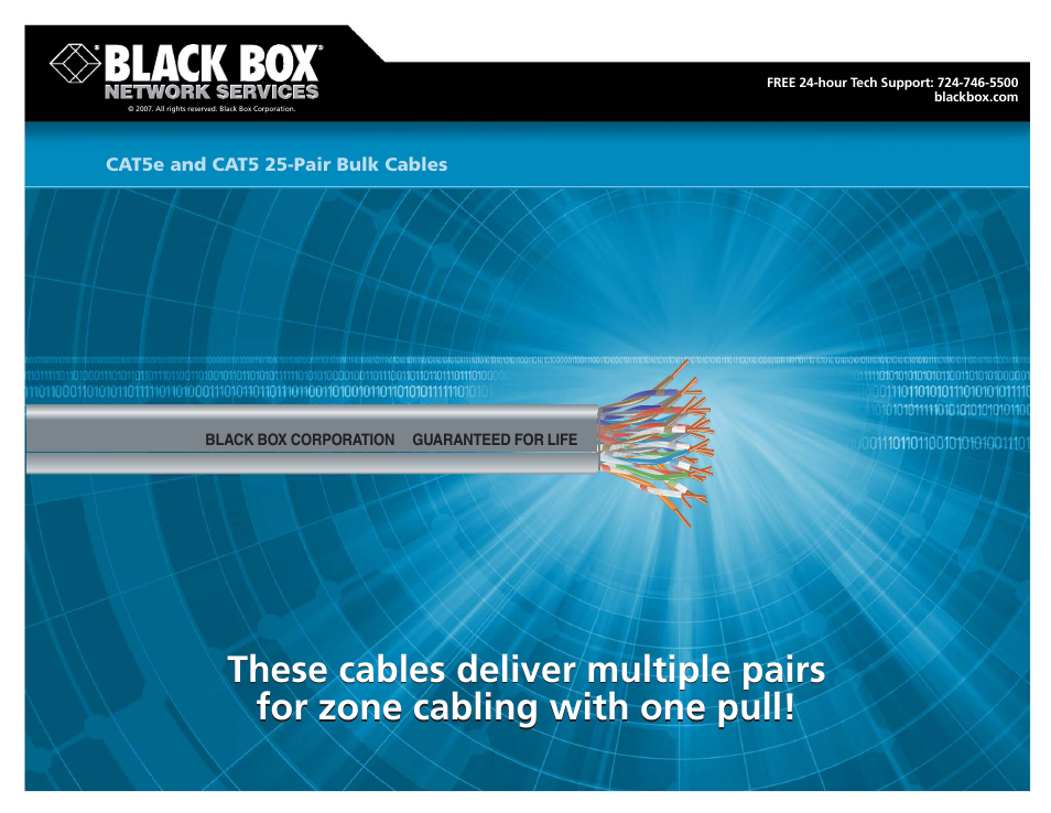 Black Box CAT5E User Manual | 2 pages