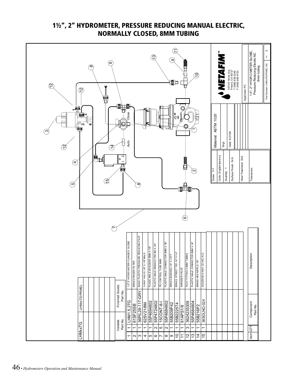 Baseline Systems BHM Series Hydrometer User Manual | Page 46 / 52