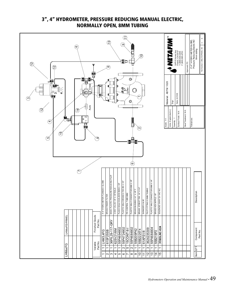 Baseline Systems BHM Series Hydrometer User Manual | Page 49 / 52