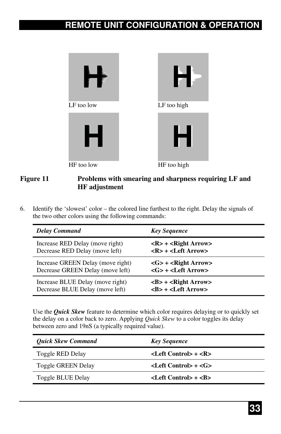 Remote unit configuration & operation | Black Box ACU2222A User Manual | Page 34 / 66