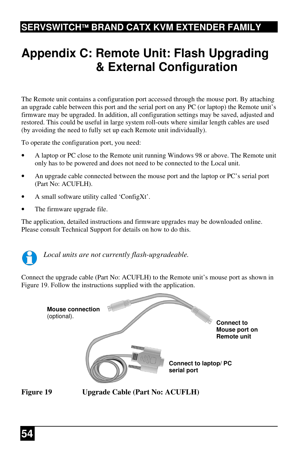 Servswitch brand catx kvm extender family | Black Box ACU2222A User Manual | Page 55 / 66