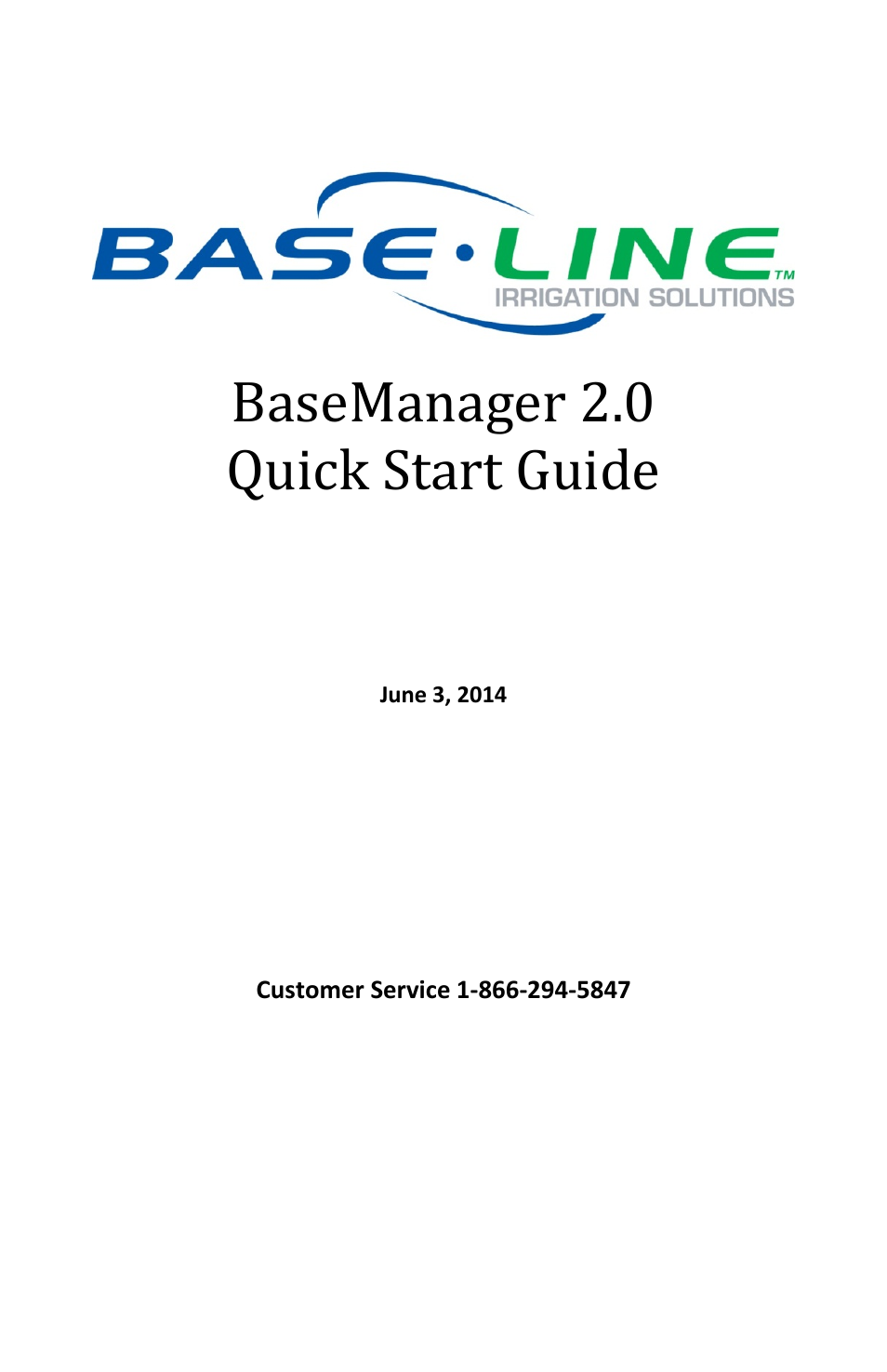 Baseline Systems BaseManager 2.0 User Manual | 14 pages