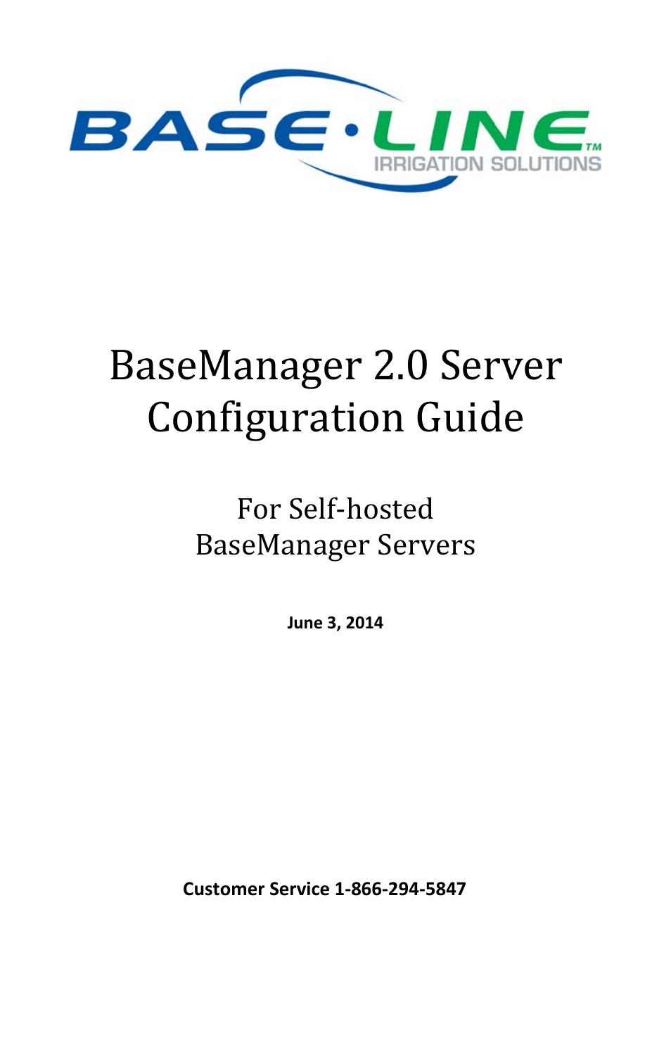 Baseline Systems BaseManager 2.0 User Manual | 13 pages