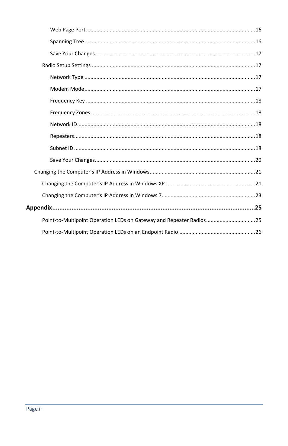 Baseline Systems Ethernet Radio User Manual | Page 4 / 35