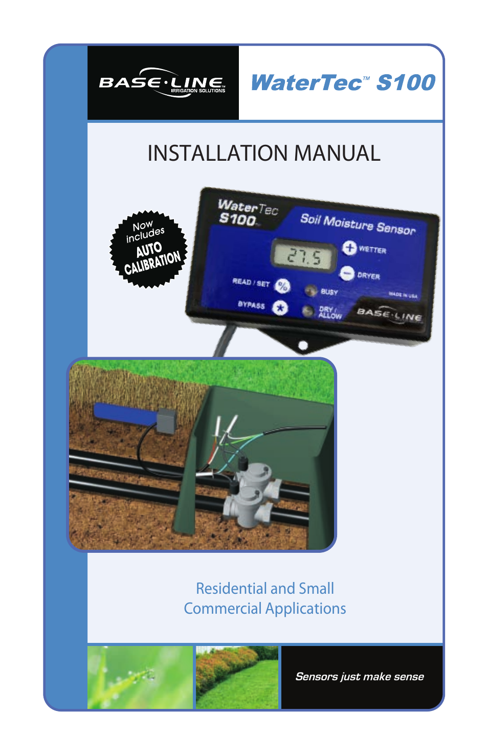 Baseline Systems WaterTec S100 User Manual | 21 pages