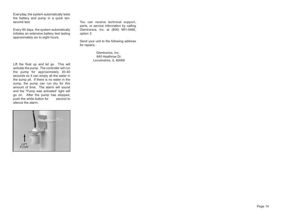 Basement Watchdog Big Dog User Manual | Page 15 / 16