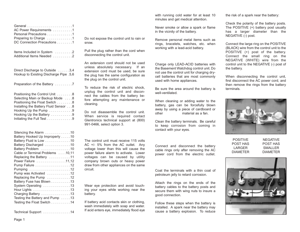 Basement Watchdog Big Dog User Manual | Page 2 / 16