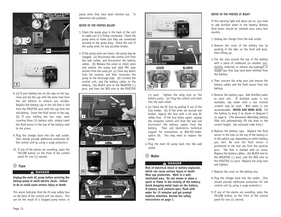 Basement Watchdog Special User Manual | Page 14 / 20