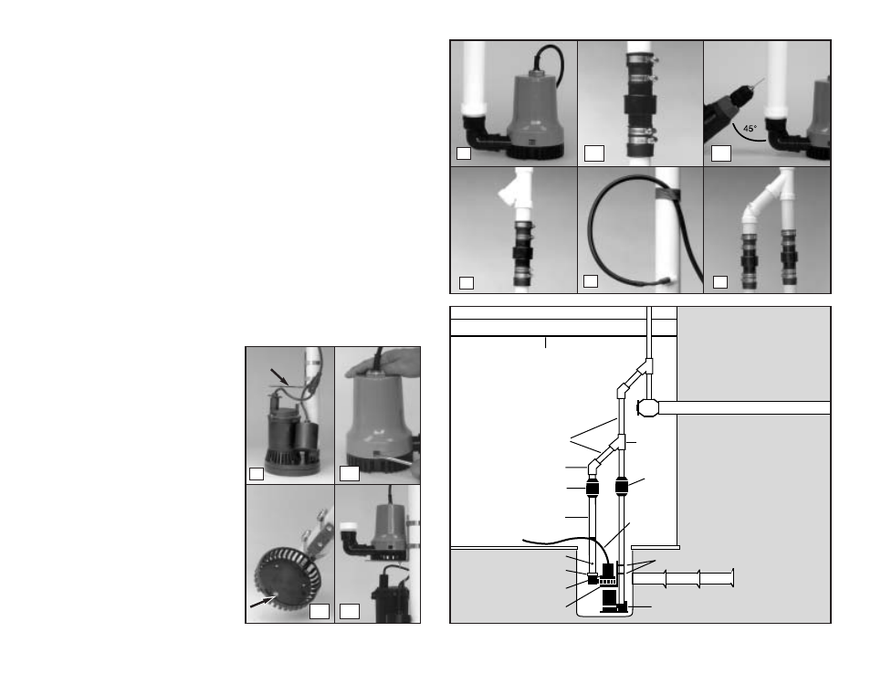Pump & pipe installation instructions, Diagram bb | Basement Watchdog Special User Manual | Page 7 / 12