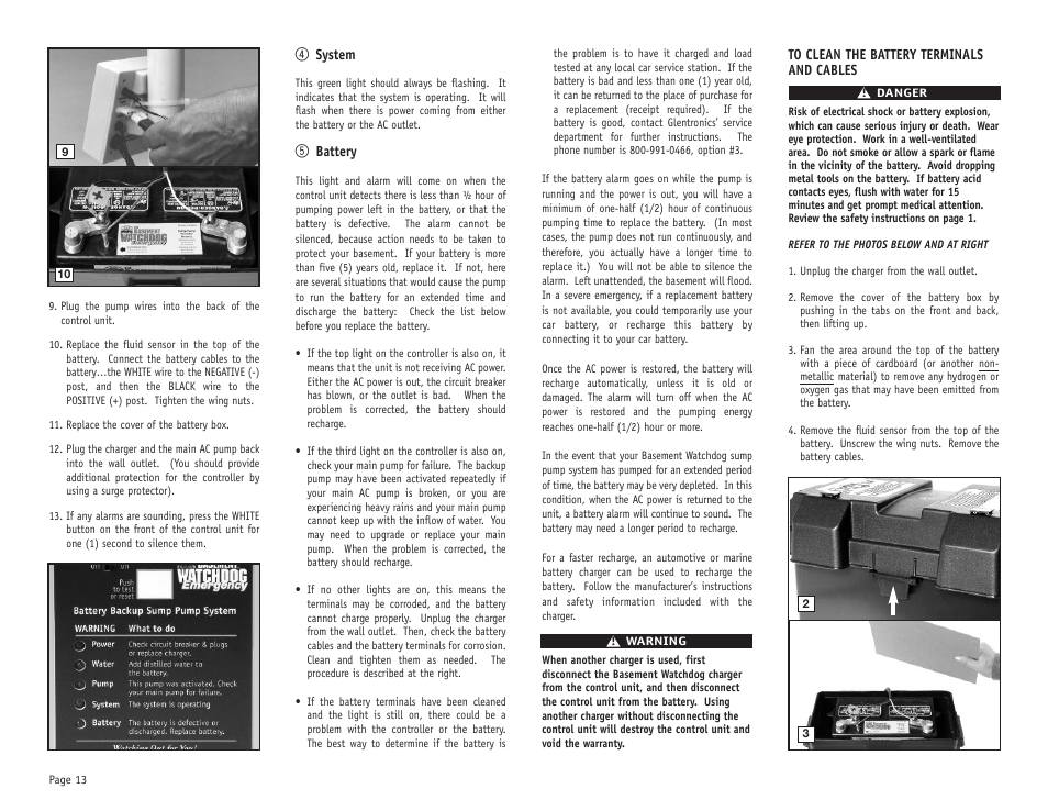 Basement Watchdog Emergency User Manual | Page 14 / 20