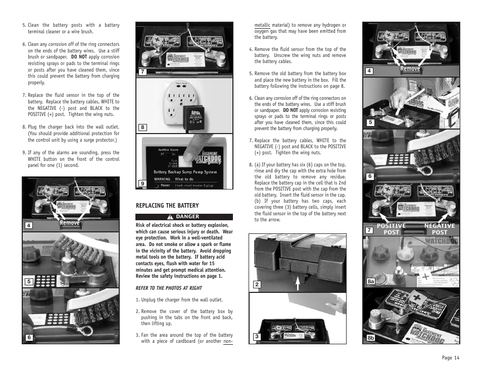 Basement Watchdog Emergency User Manual | Page 15 / 20