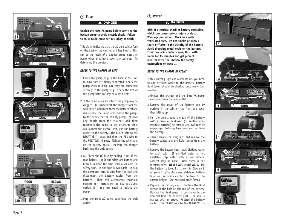 Basement Watchdog Big Combo User Manual | Page 10 / 16