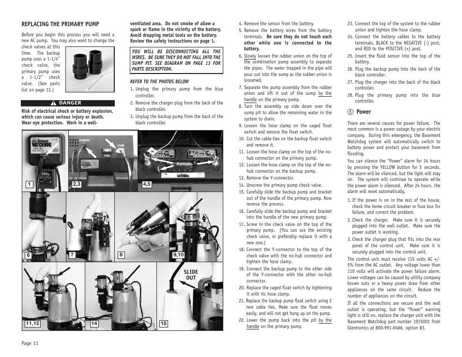 Basement Watchdog Big Combo User Manual | Page 12 / 16
