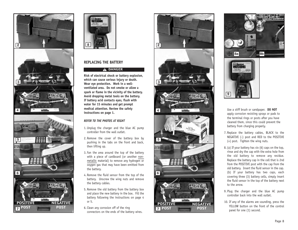 Basement Watchdog Big Combo User Manual | Page 9 / 16