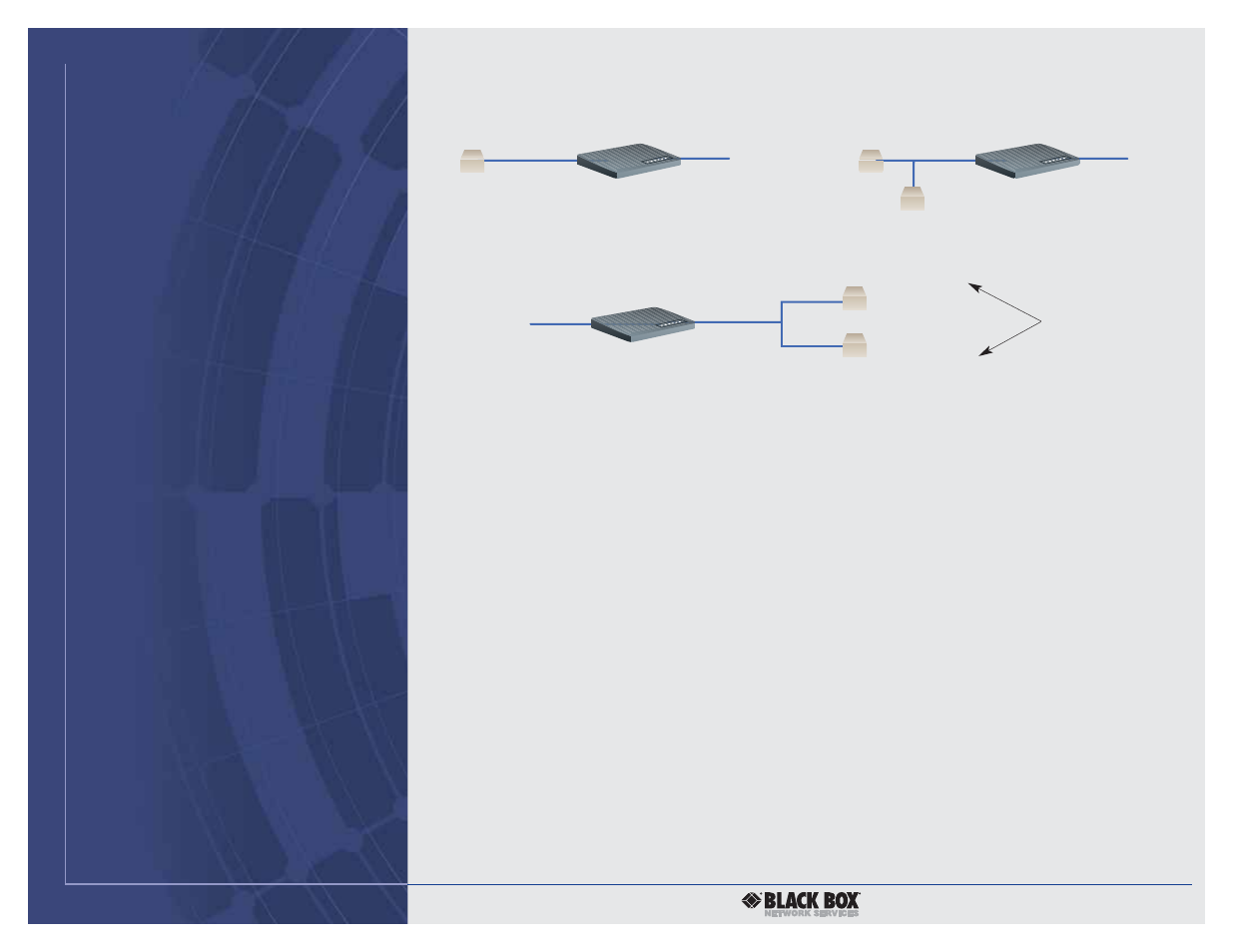 2 of 3, The ntu-1 in typical applications, Features | Overview | Black Box NTU-1 User Manual | Page 2 / 3