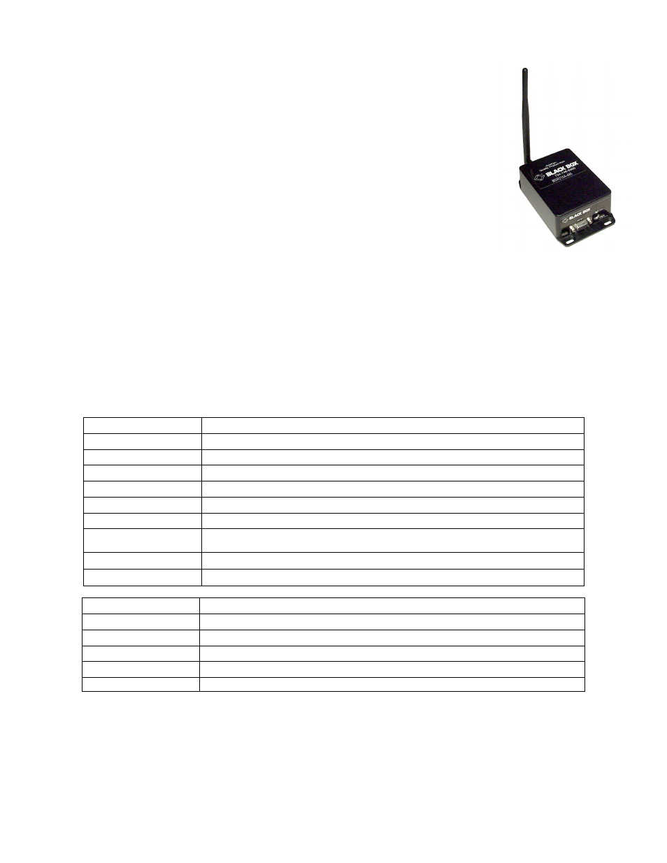 Features | Black Box MDR210A-485 User Manual | Page 4 / 14
