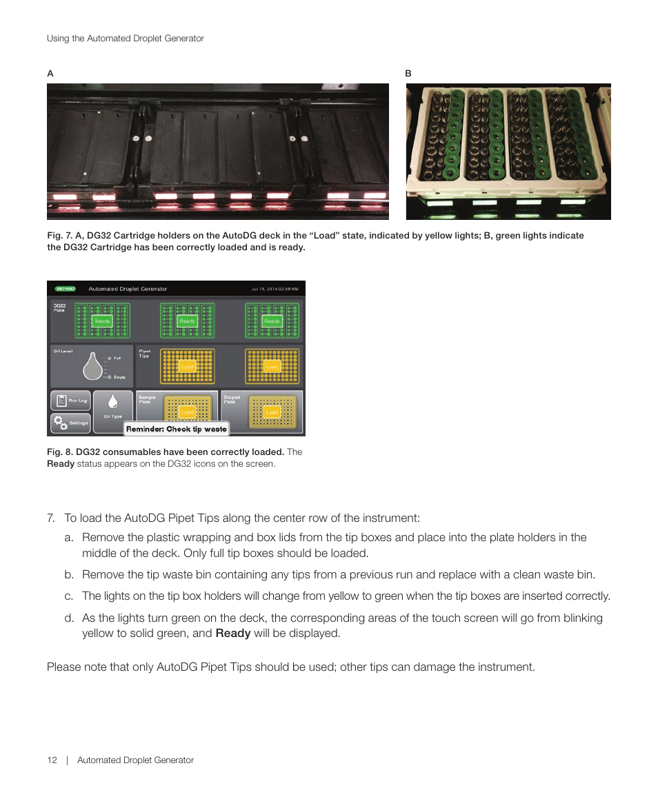 Bio-Rad QX200™ AutoDG™ Droplet Digital™ PCR System User Manual | Page 20 / 48