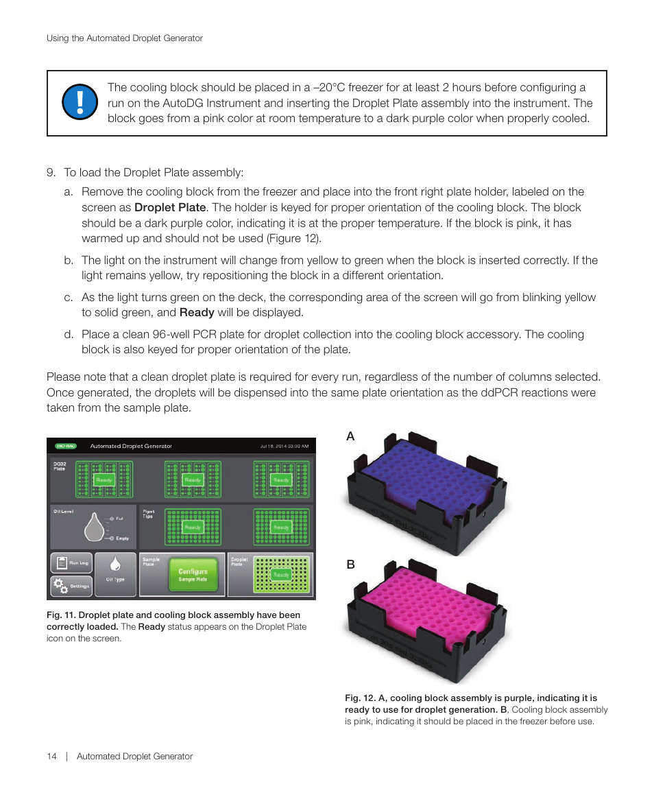 Bio-Rad QX200™ AutoDG™ Droplet Digital™ PCR System User Manual | Page 22 / 48