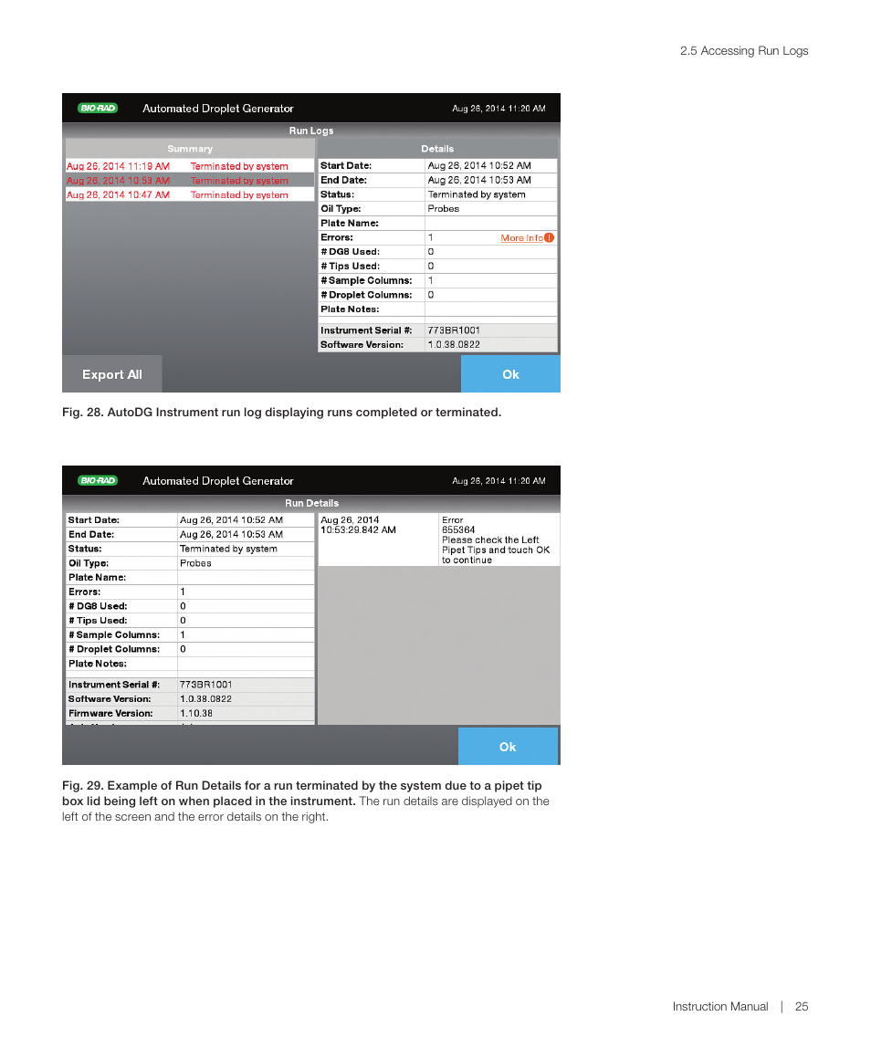 Bio-Rad QX200™ AutoDG™ Droplet Digital™ PCR System User Manual | Page 33 / 48