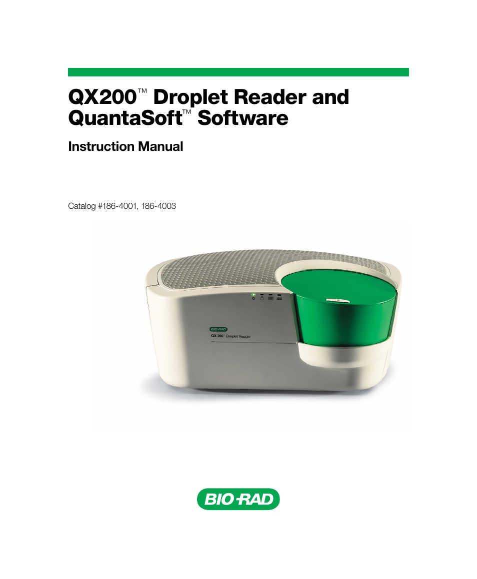 Bio-Rad ddPCR™ Supermix for Probes User Manual | 36 pages