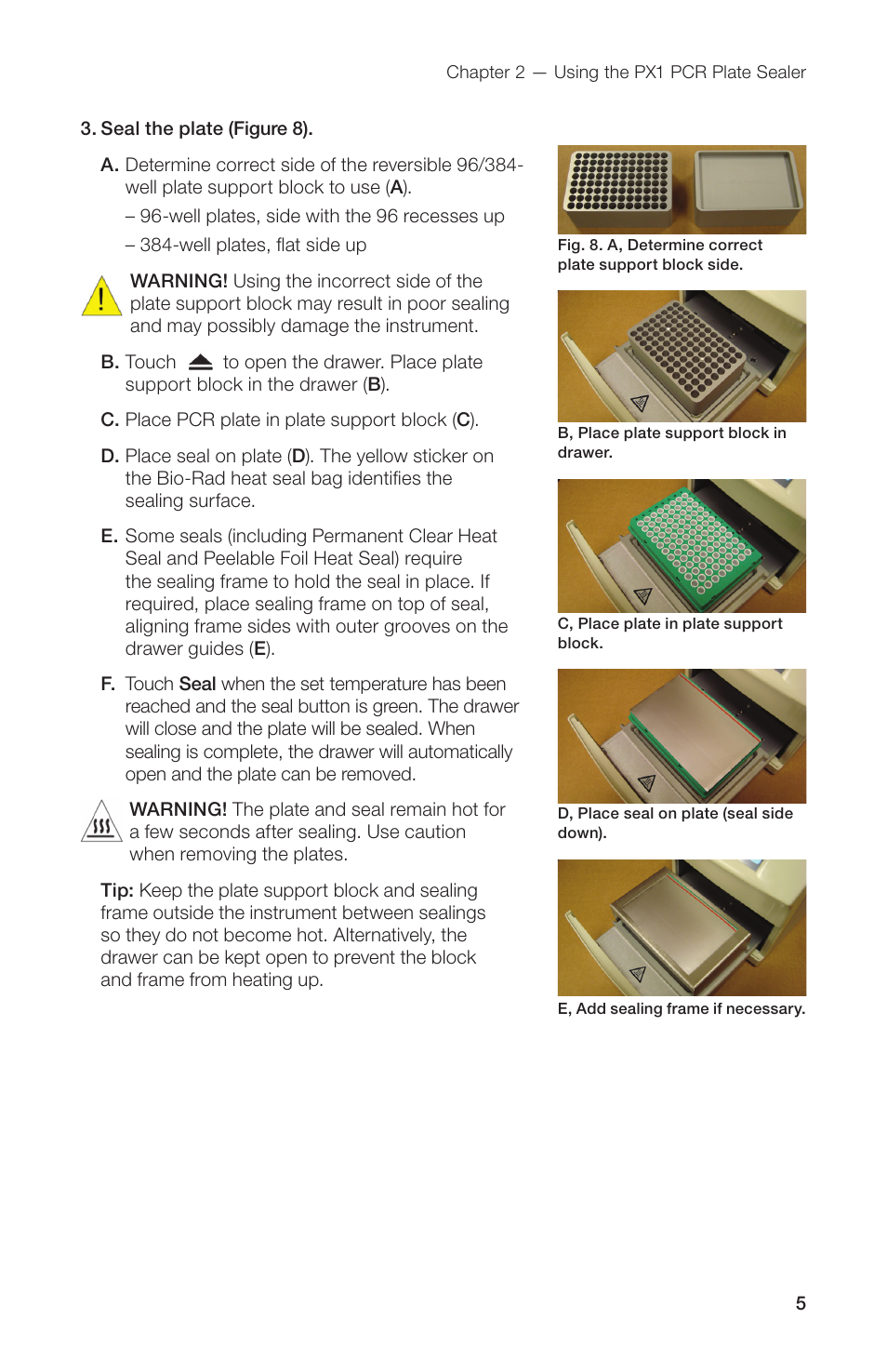 Bio-Rad Peelable Foil Heat Seal User Manual | Page 11 / 24