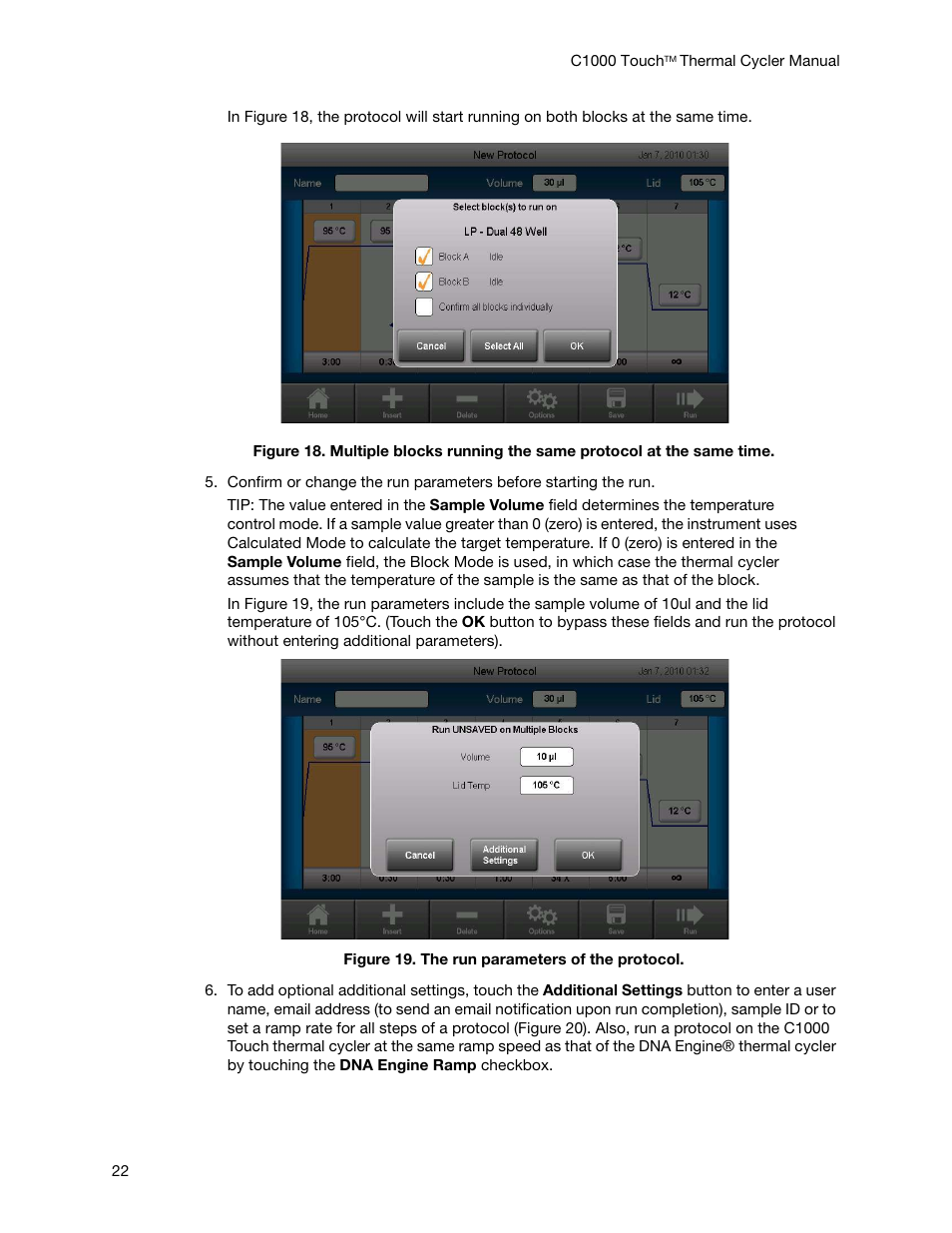 Bio-Rad C1000 Touch™ Thermal Cycler User Manual | Page 31 / 61