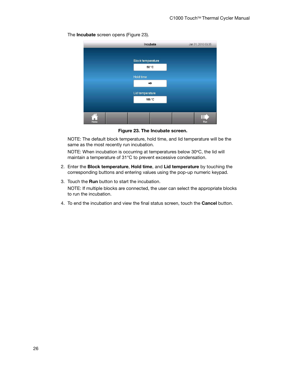 Bio-Rad C1000 Touch™ Thermal Cycler User Manual | Page 35 / 61