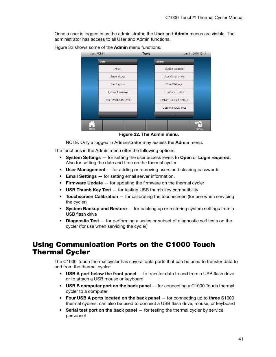 Bio-Rad C1000 Touch™ Thermal Cycler User Manual | Page 50 / 61